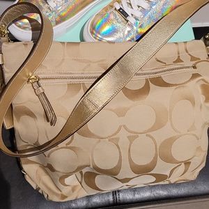 Women Coach Shoulder Strap bag